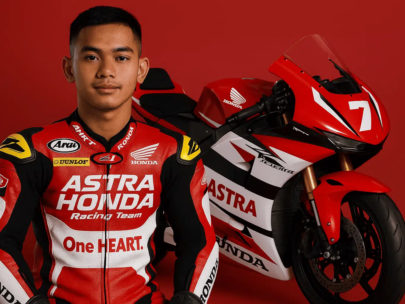 Profil Veda Ega Pratama, Pembalap Muda Indonesia Juara Red Bull MotoGP Rookies Cup 2025
